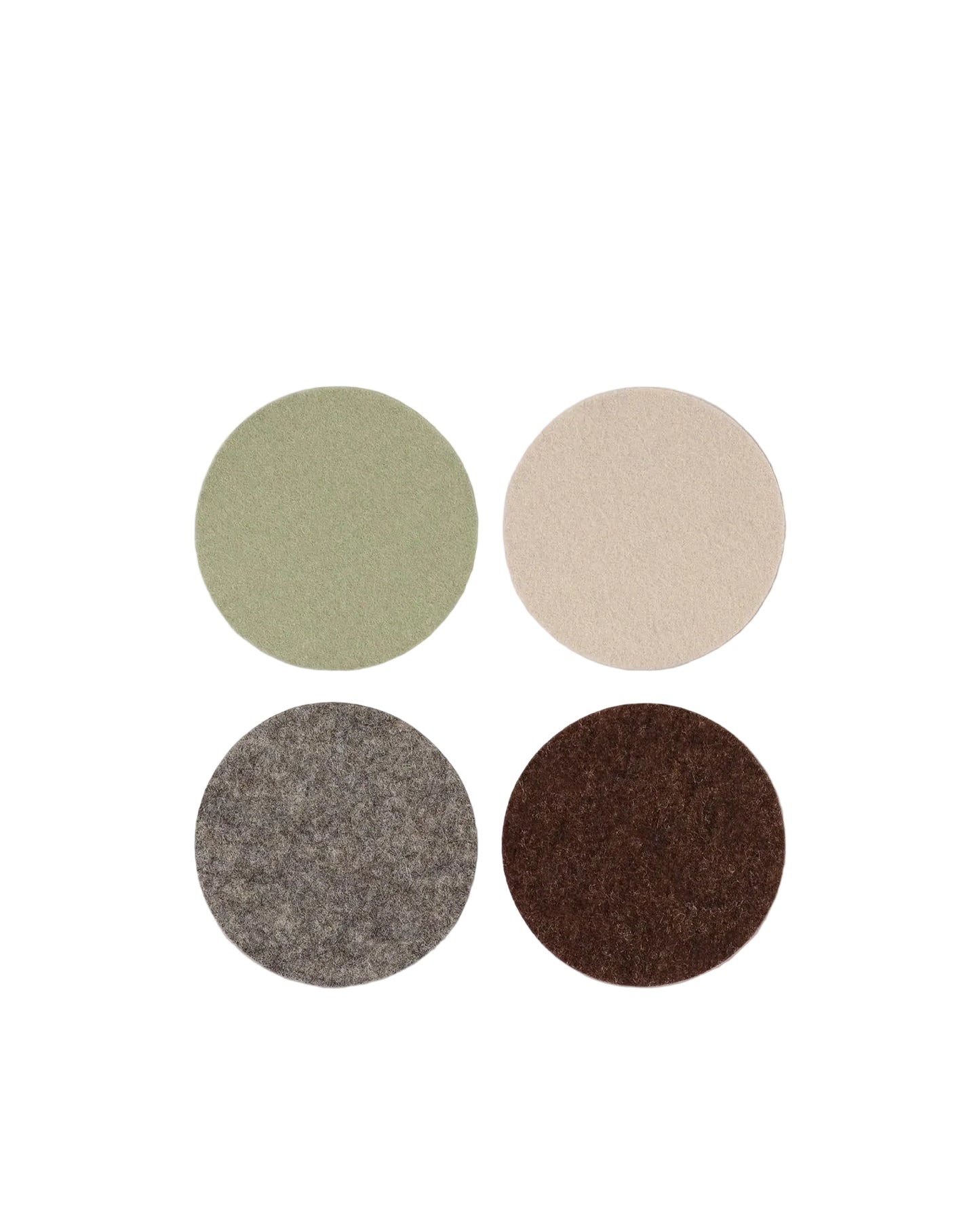 Round Felt Coasters - Hearth