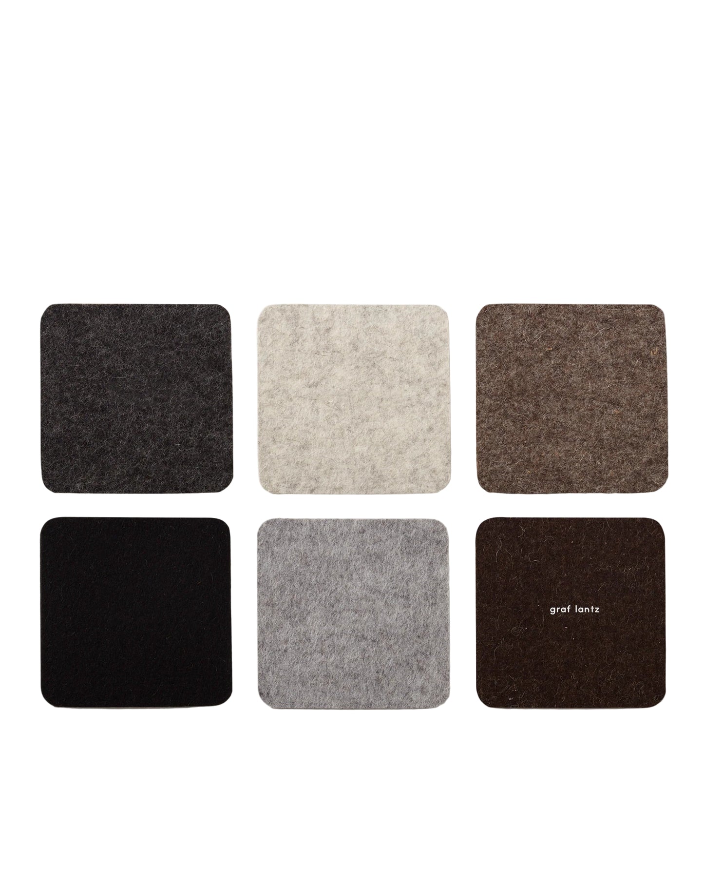 Square Felt Coasters –Earth