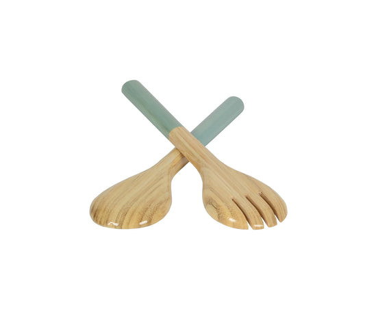 Salad Servers-Ice Blue