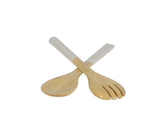 Salad Servers- White