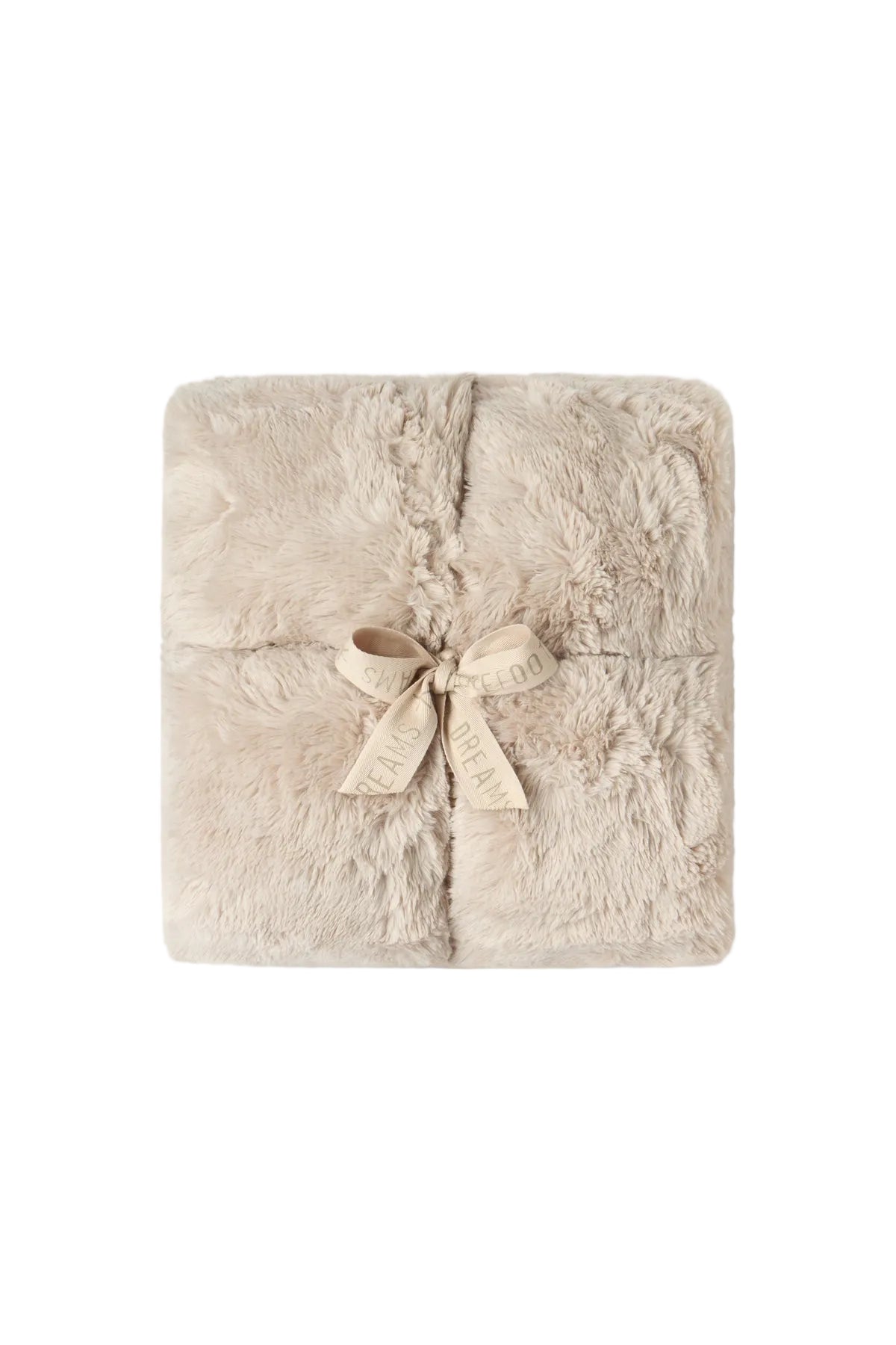 Faux Fur Throw - Sandstone