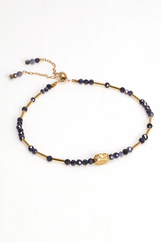 Sapphire and Gold Bracelet