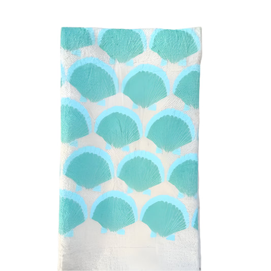 Scallop Tea Towel