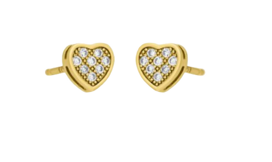 Heart Studs