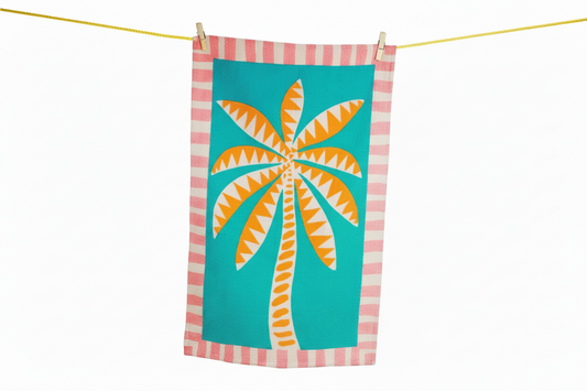 Palm Tree Tea Towel