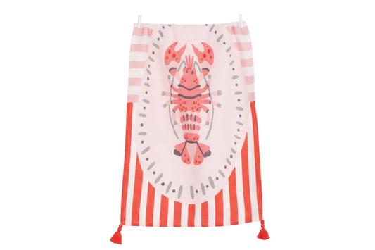 Lobster Platter Tea Towel