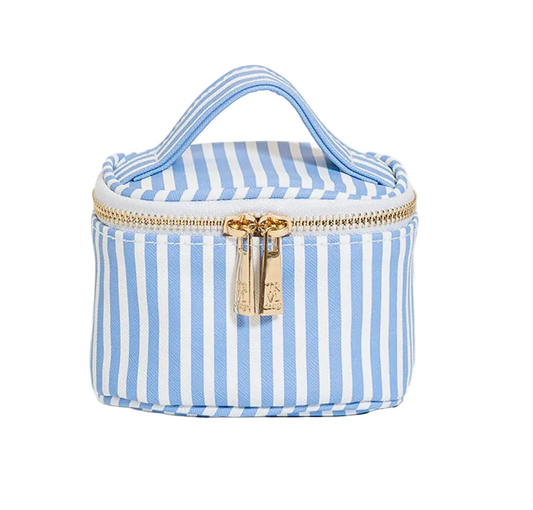 Chambray Stripe Jewelry Case