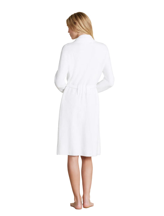 Barefoot Dreams Ribbed Robe - Sea Salt