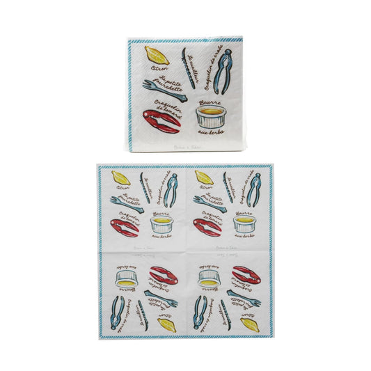 Seafood Cocktail Napkins