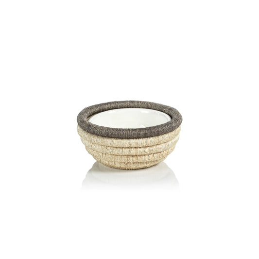 Mini Seagrass Bowl - Navy