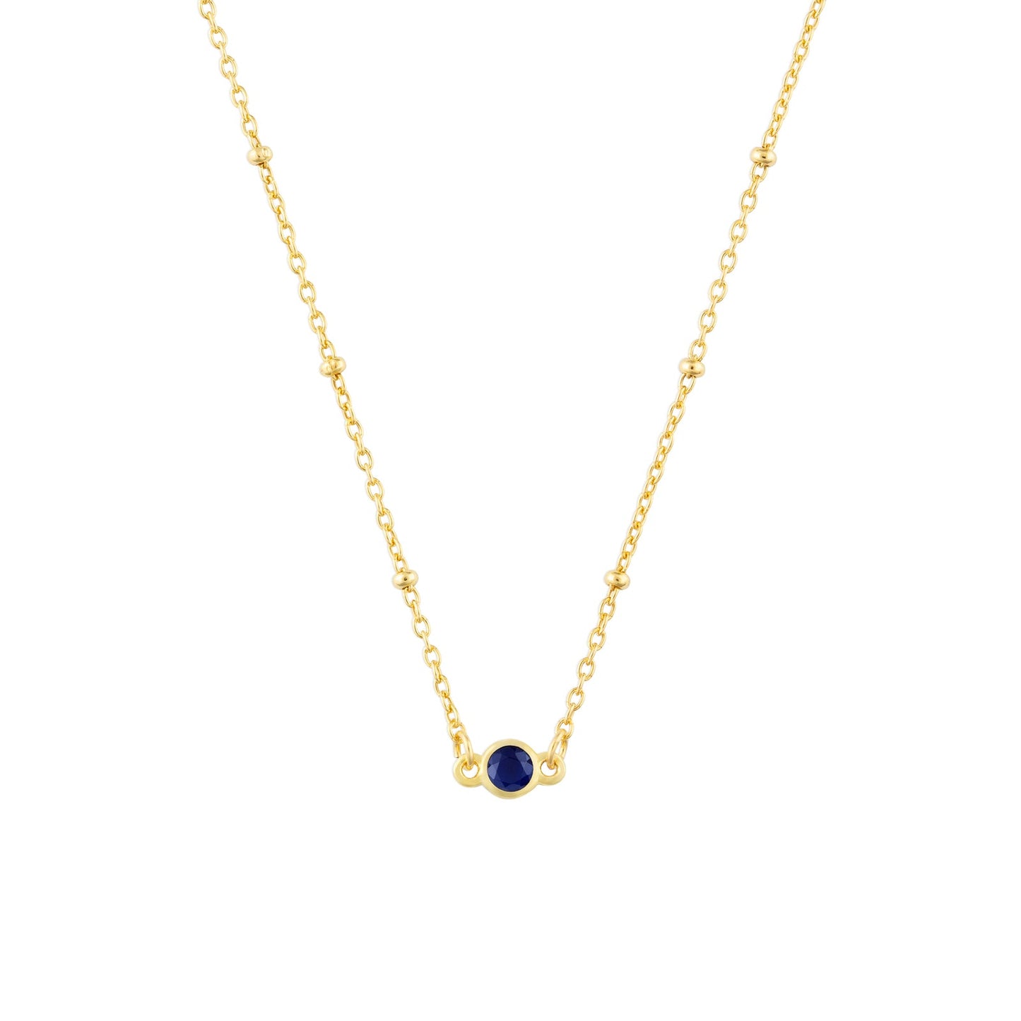 September Birthstone Necklace
