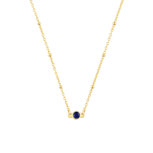 September Birthstone Necklace