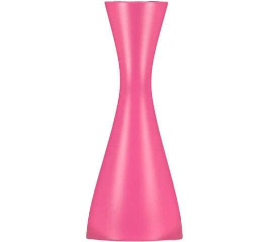 Short Hot Pink Candle Holder Set