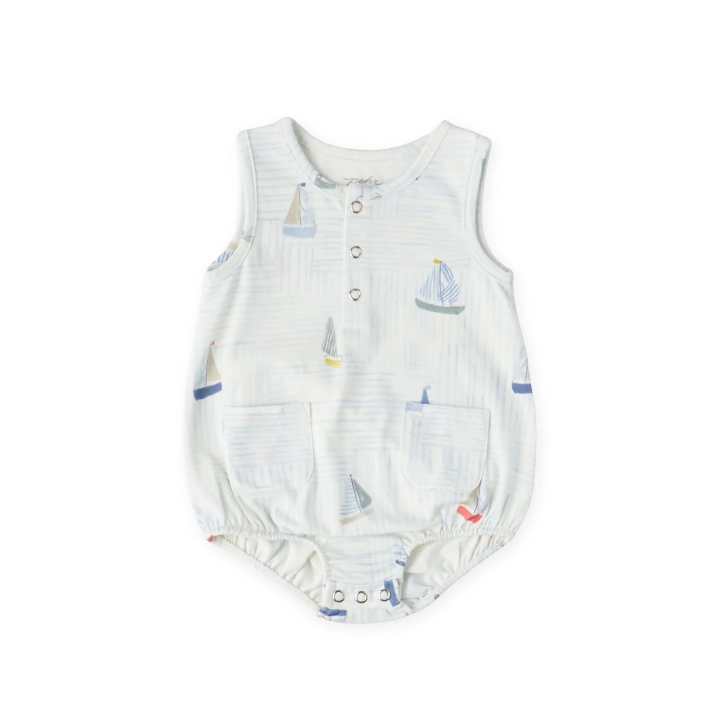 Sleeveless One Piece- Set Sail