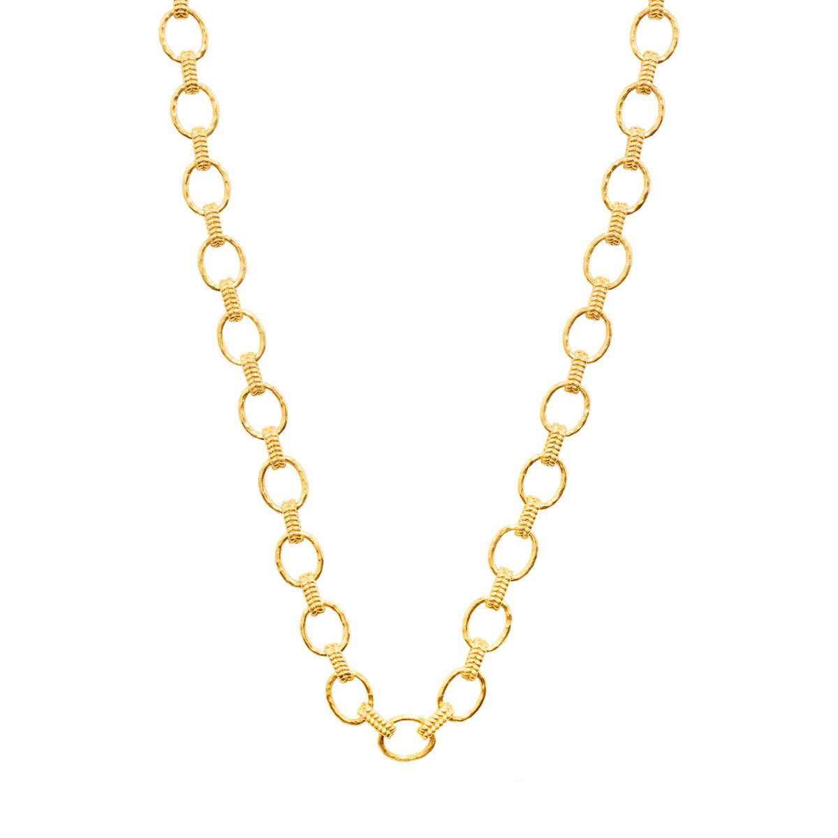 Small Gold Link Necklace