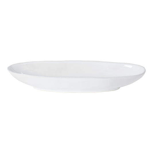 Small White Oval Platter