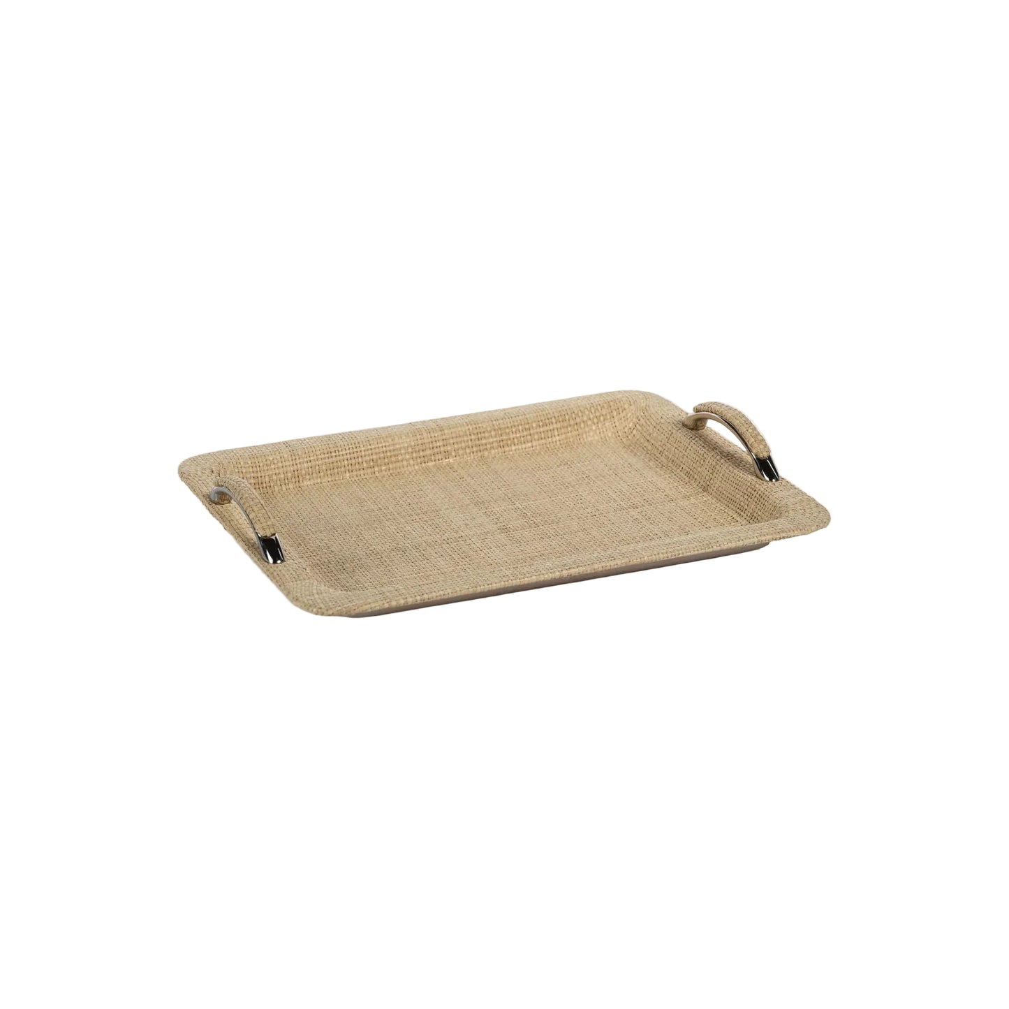 Raffia Serving Tray- Small