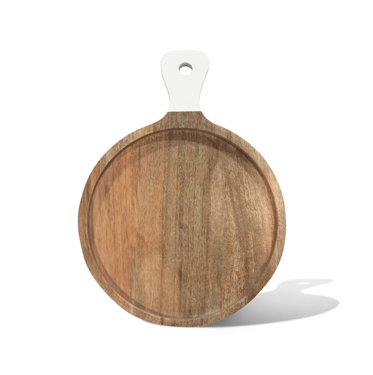 Small Acacia Round Board