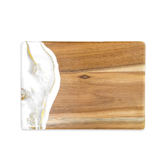 Small Cheese Board – Gold Quartz