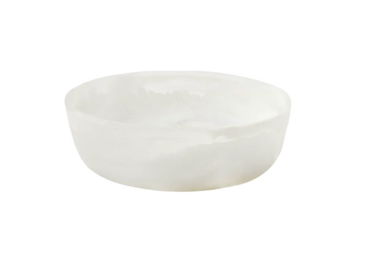 Small White Resin Bowl