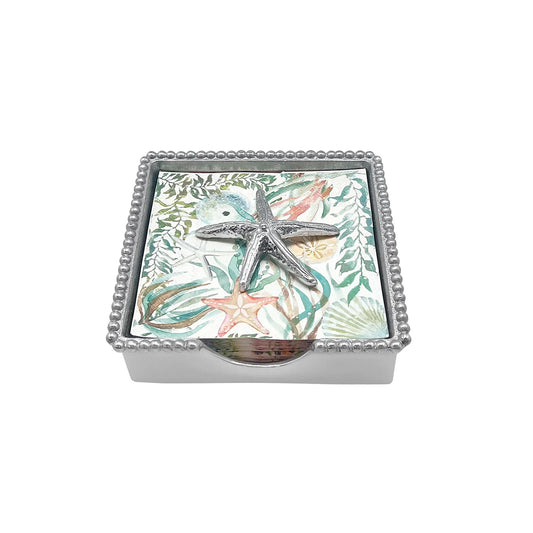 Starfish Beaded Napkin Set