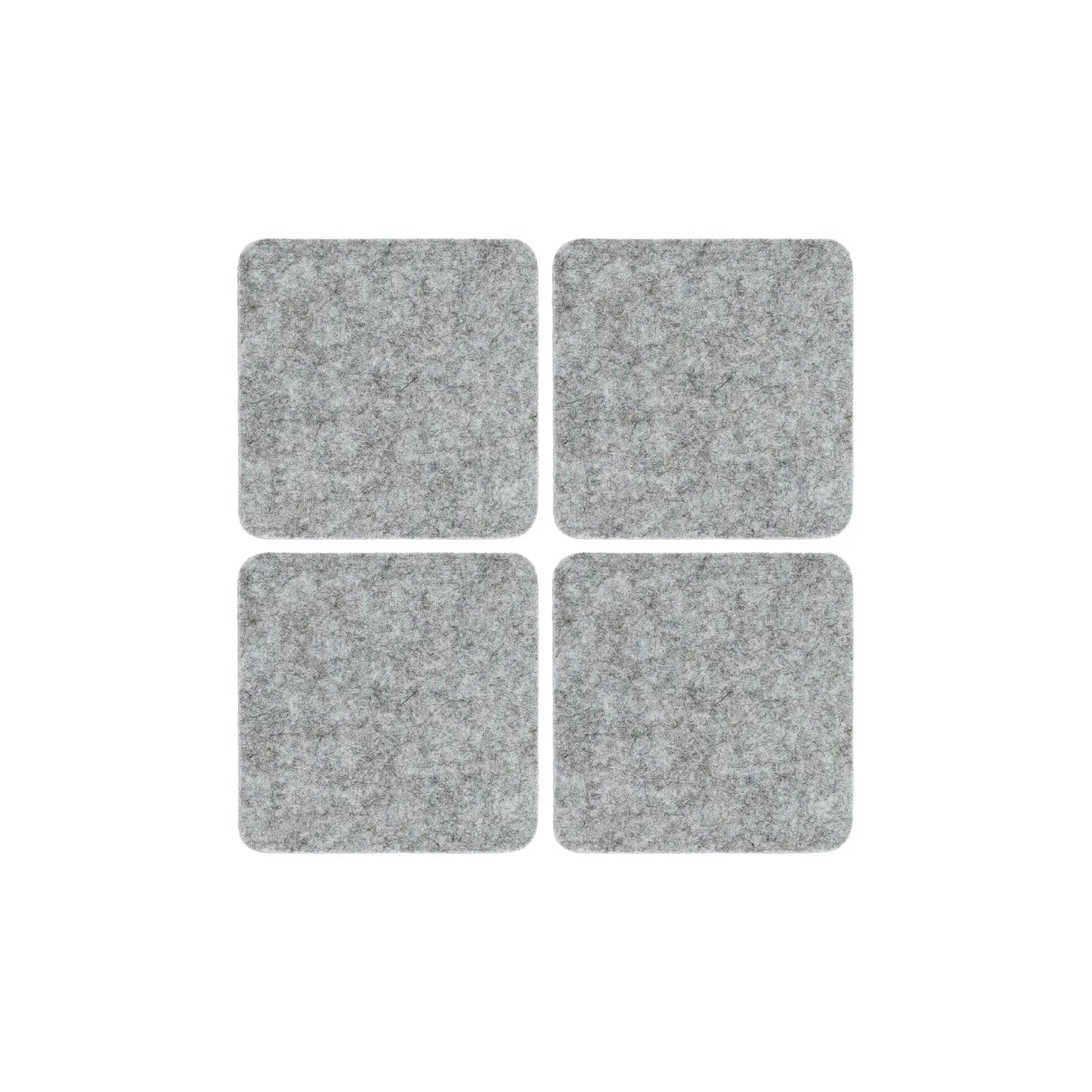 Square Felt Coasters – Granite
