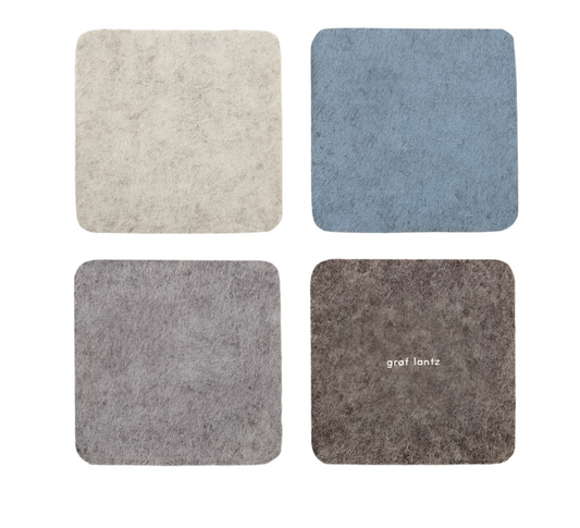 Square Cobblestone Felt Coasters