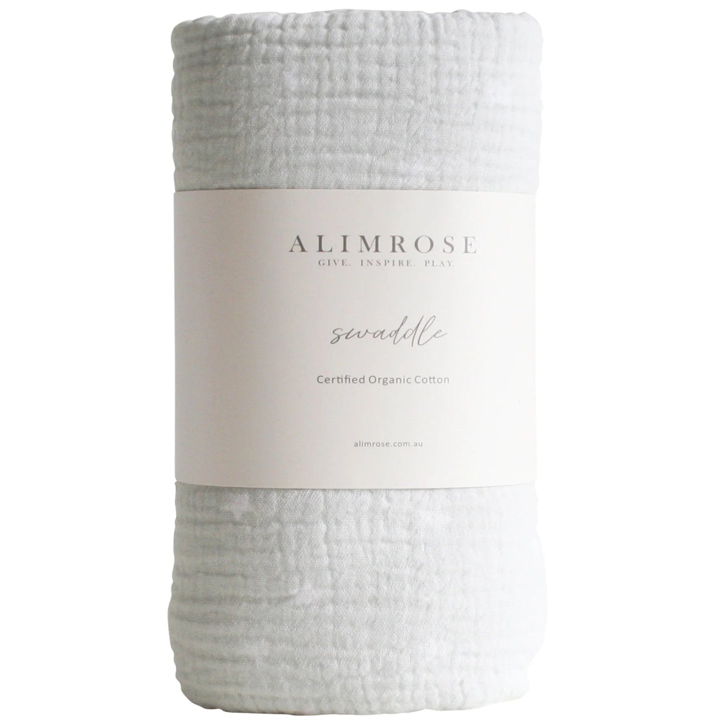 Muslin Swaddle-Starry Night - Dove Grey