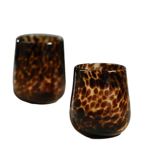 Stemless Tortoise Glasses- Set of 4
