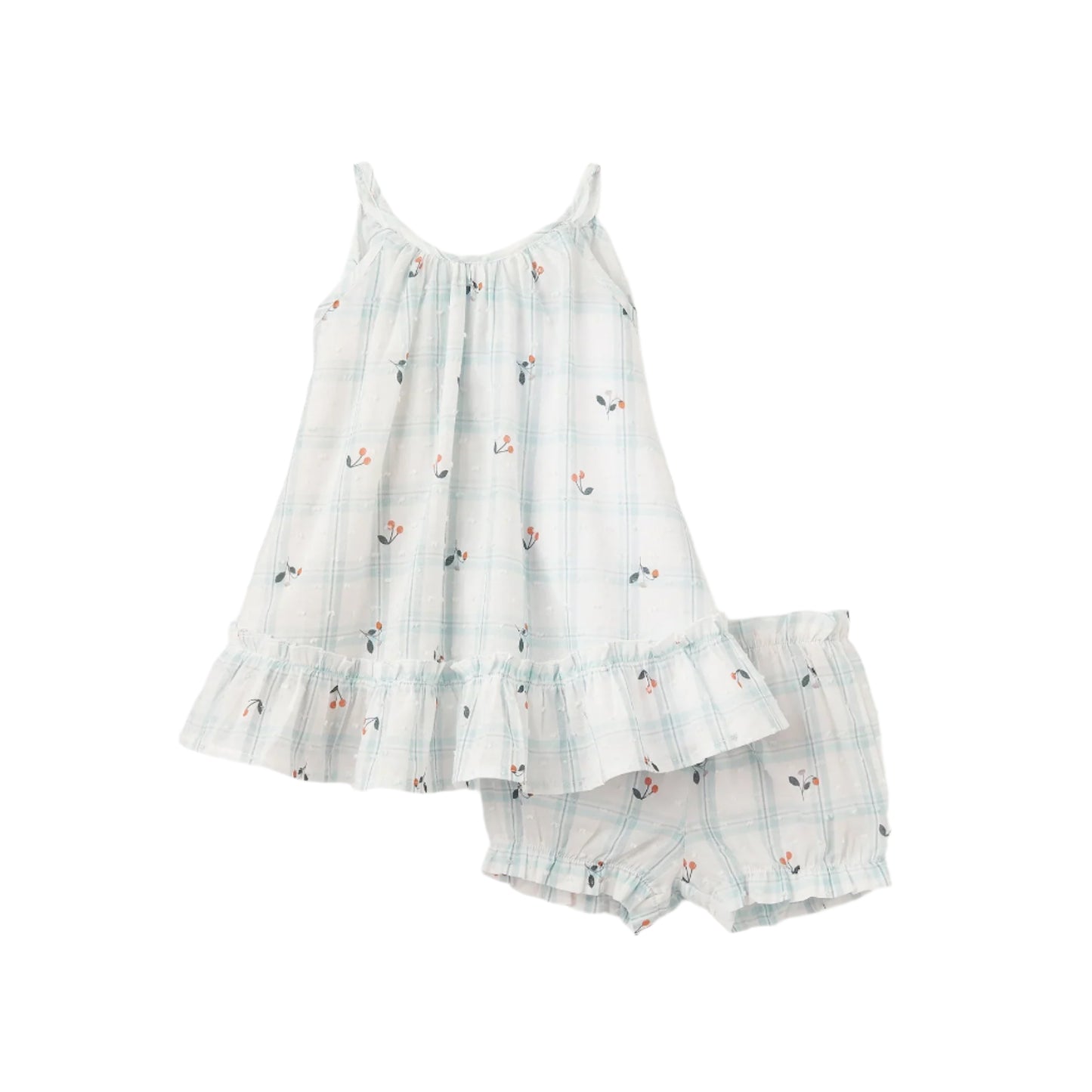 Swiss Dot Dress & Bloomers