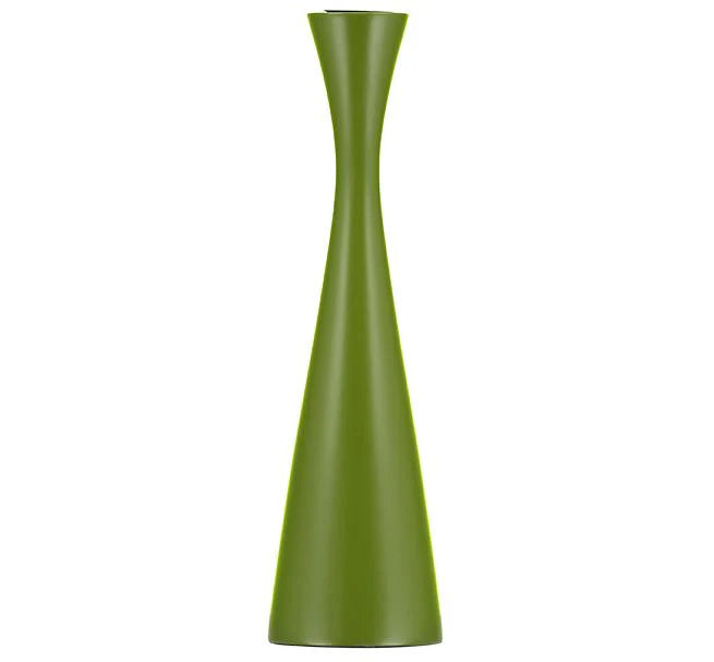 Tall Green Candle Sticks Holder Set