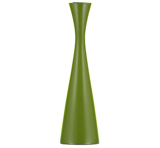 Tall Green Candle Sticks Holder Set