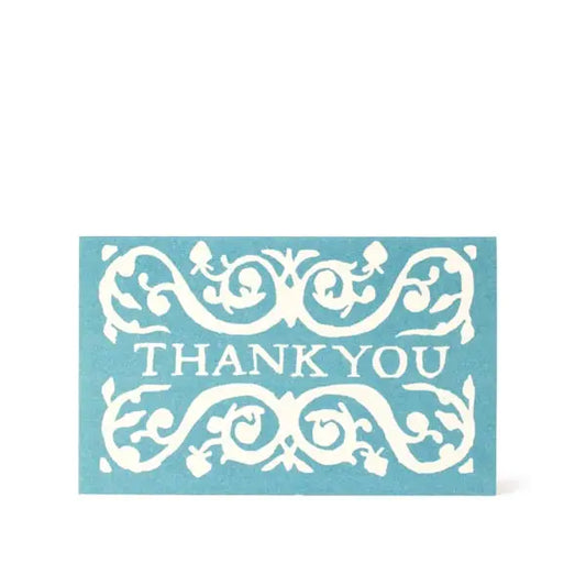 Thank You Enclosure Cards – Blue