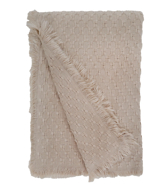 Delphine Throw – Taupe