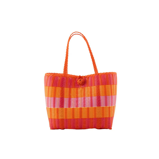 Small Tote – Pink and Orange