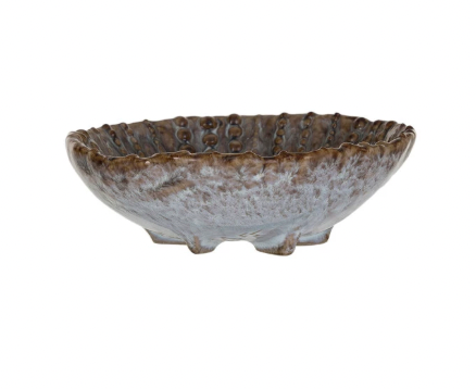 Urchin Footed Dish- Brown