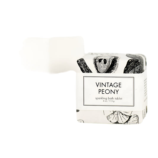 Vintage Peony Bath Tablet