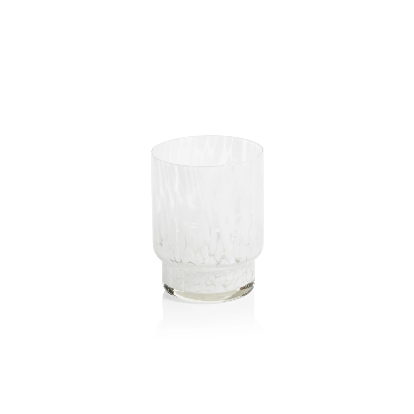 White Tortoise Tumblers – Set of 4