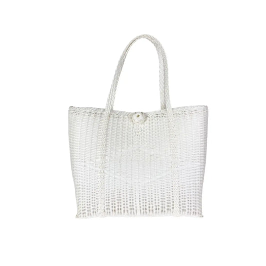 Medium Tote-White