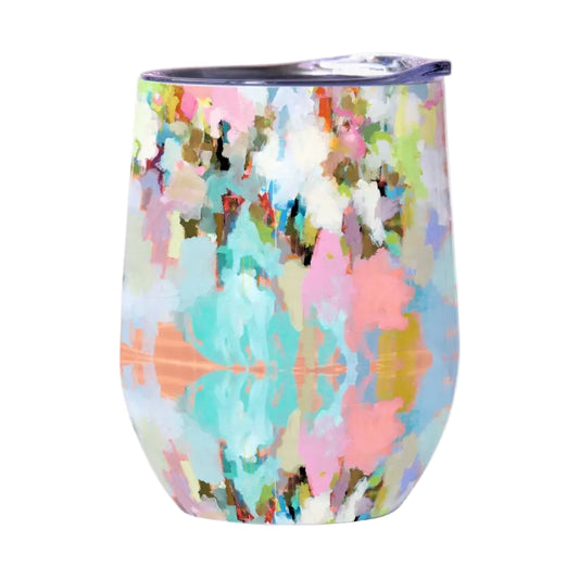 Abstract Wine Tumbler