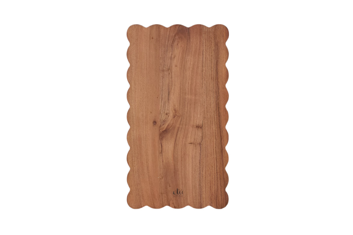 Wooden Scalloped Edge Board