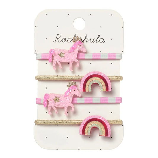 Pony Hair Bands - Set of 4