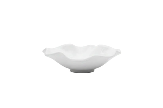 Small Wavy Bowl- White
