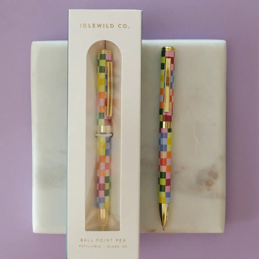 Rainbow Check Pen