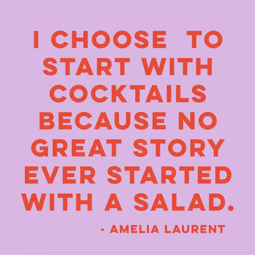 I Choose To Start With Cocktails Cocktail Napkins