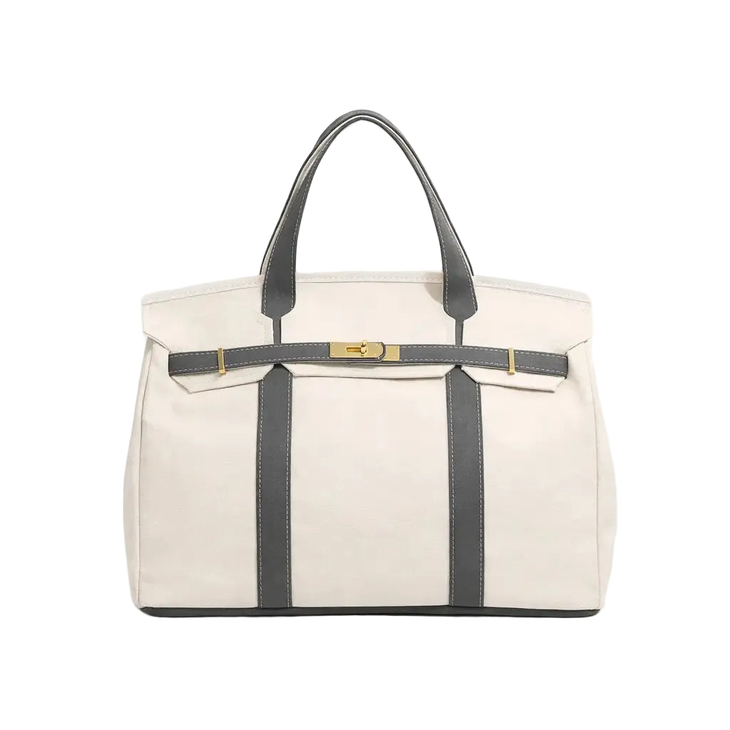 Boatkin Tote- Light Grey