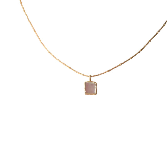 Rainbow Moonstone Pendant Necklace