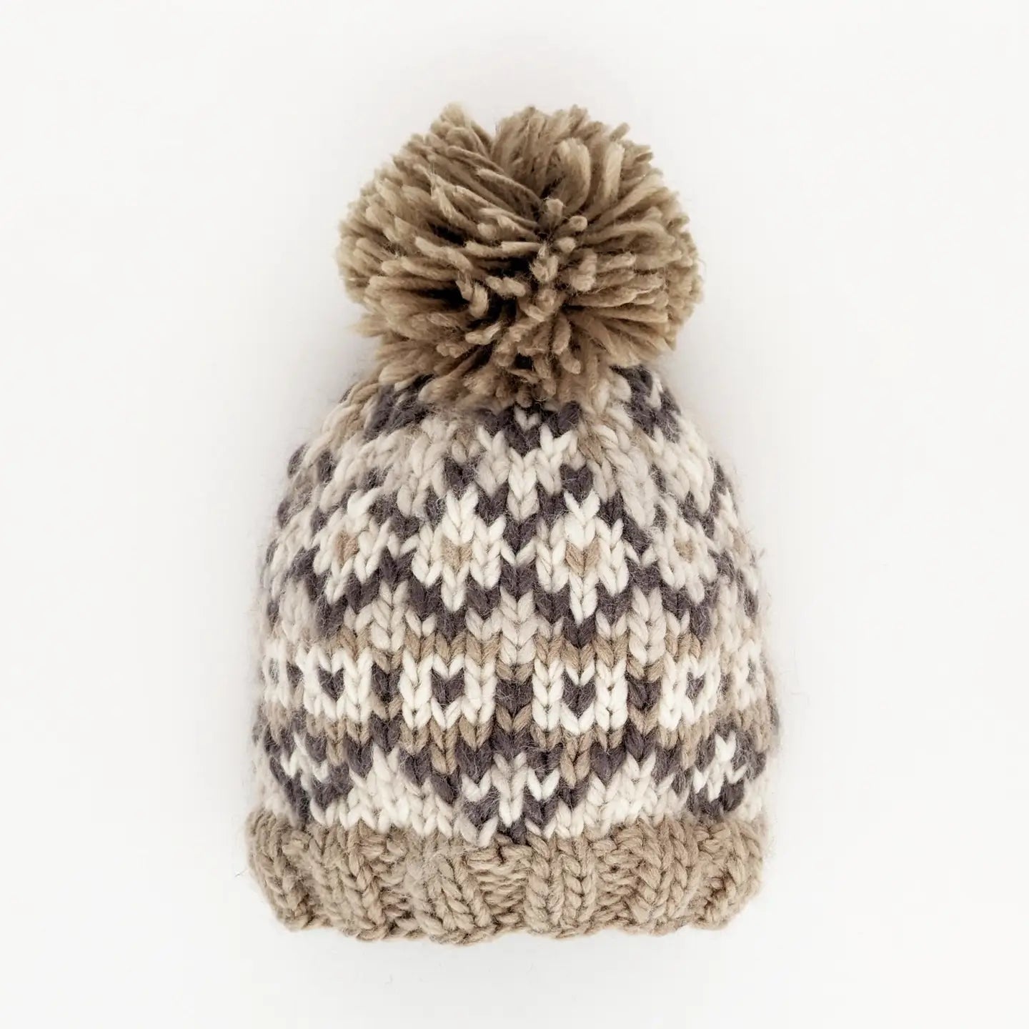 Fairisle Pebble Beanie