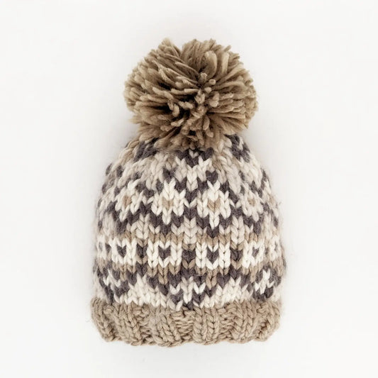 Fairisle Pebble Beanie