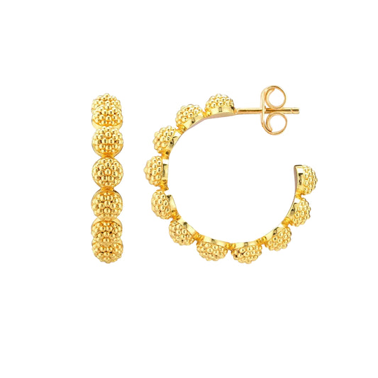 Berry Small Hoop Earrings